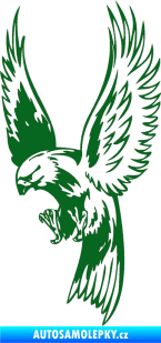 Samolepka Predators 086 levá tmavě zelená