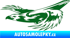 Samolepka Predators 093 levá tmavě zelená