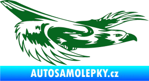 Samolepka Predators 093 pravá tmavě zelená