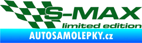 Samolepka S-MAX limited edition levá tmavě zelená