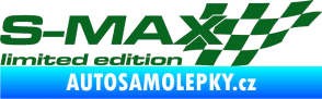 Samolepka S-MAX limited edition pravá tmavě zelená