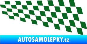 Samolepka Šachovnice 033 tmavě zelená