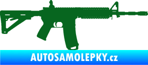 Samolepka Samopal 004 pravá tmavě zelená