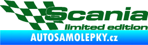 Samolepka Scania limited edition levá tmavě zelená