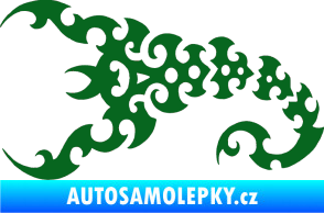 Samolepka Štír 015 levá tmavě zelená