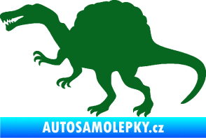 Samolepka Spinosaurus 001 levá tmavě zelená