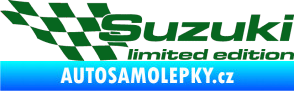 Samolepka Suzuki limited edition levá tmavě zelená