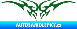 Samolepka Tetování 001 tmavě zelená