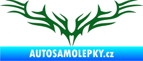 Samolepka Tetování 008 tmavě zelená