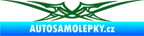 Samolepka Tetování 016 tmavě zelená