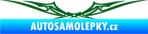 Samolepka Tetování 017 tmavě zelená
