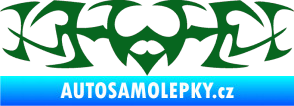 Samolepka Tetování 047 tmavě zelená