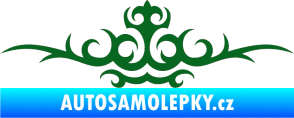 Samolepka Tetování 051 tmavě zelená