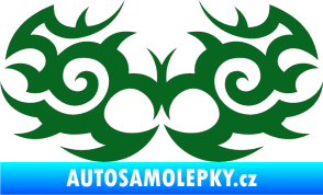 Samolepka Tetování 056 tmavě zelená