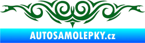 Samolepka Tetování 057 tmavě zelená