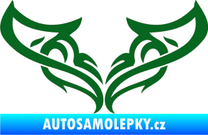 Samolepka Tetování 063 tmavě zelená
