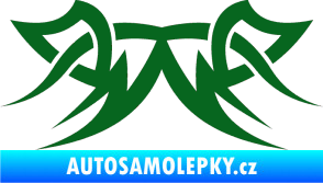 Samolepka Tetování 064 tmavě zelená