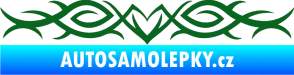 Samolepka Tetování 073 tmavě zelená