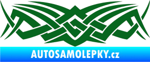Samolepka Tetování 076 tmavě zelená