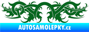 Samolepka Tetování 079 tmavě zelená