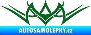 Samolepka Tetování 094 tmavě zelená