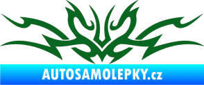 Samolepka Tetování 102 tmavě zelená