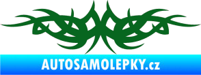 Samolepka Tetování 108 tmavě zelená