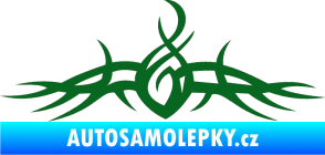 Samolepka Tetování 110 tmavě zelená