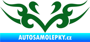 Samolepka Tetování 130 tmavě zelená