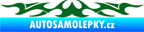 Samolepka Tetování 131 tmavě zelená