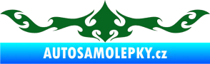 Samolepka Tetování 132 tmavě zelená