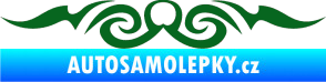Samolepka Tetování 133 tmavě zelená