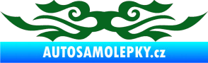 Samolepka Tetování 134 tmavě zelená