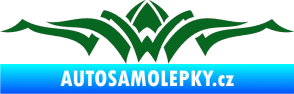 Samolepka Tetování 140 tmavě zelená