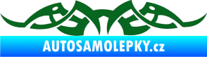 Samolepka Tetování 141 tmavě zelená