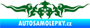 Samolepka Tetování 142 tmavě zelená