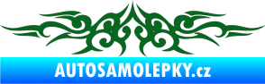 Samolepka Tetování 143 tmavě zelená