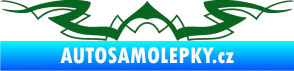 Samolepka Tetování 145 tmavě zelená
