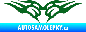 Samolepka Tetování 146 tmavě zelená