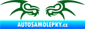 Samolepka Tetování 181 tmavě zelená