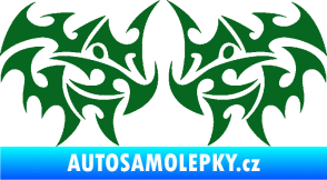 Samolepka Tetování 203 tmavě zelená