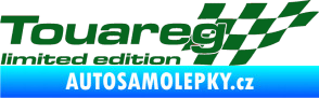 Samolepka Touareg limited edition pravá tmavě zelená