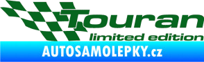 Samolepka Touran limited edition levá tmavě zelená
