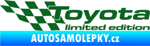 Samolepka Toyota limited edition levá tmavě zelená