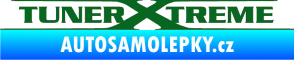 Samolepka Tuner extreme plny tmavě zelená
