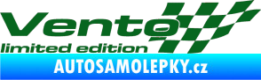 Samolepka Vento limited edition pravá tmavě zelená