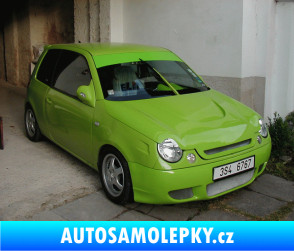 Samolepka Volkswagen Lupo - přední tmavě zelená