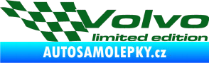 Samolepka Volvo limited edition levá tmavě zelená