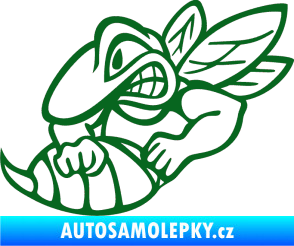 Samolepka Vosa levá tmavě zelená