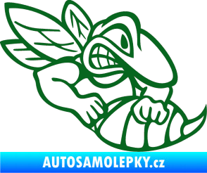 Samolepka Vosa pravá tmavě zelená